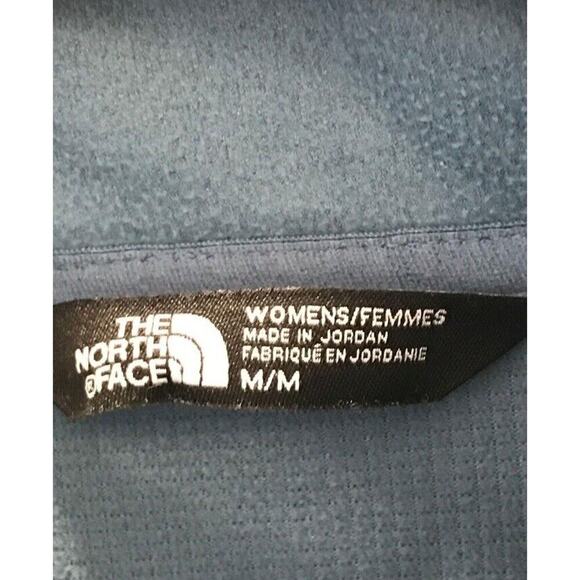 NORTH FACE Women’s (M) Blue Jacket Size Medium Lines Full Zip Shell Activewear - Picture 5 of 5